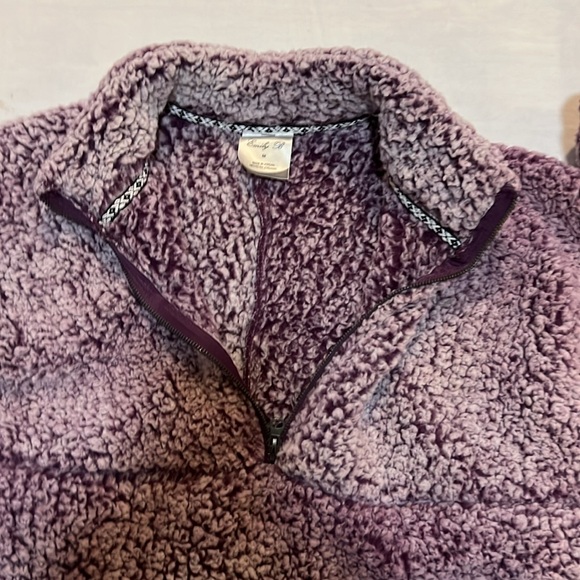 Emily B quarter zip pull over so fuzzy and warm! - Picture 6 of 6